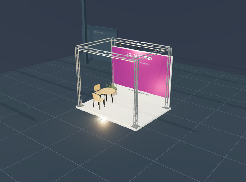 EXPO Start – Für einen Reihenstand